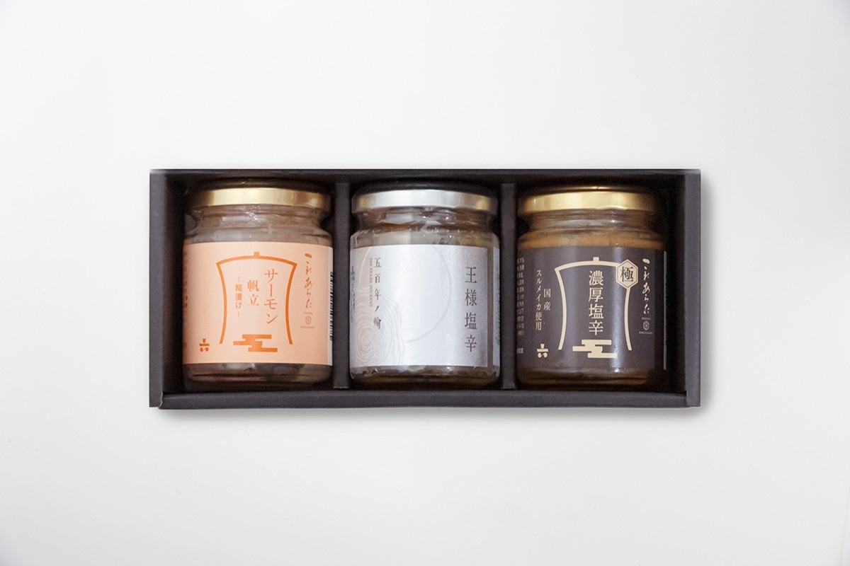 冷蔵ギフトセット】人気塩辛セット｜魚商 小田原六左衛門（さかなや お