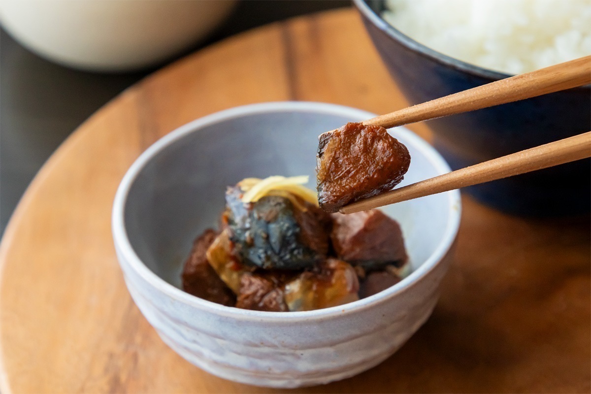 常温】さば角煮｜魚商 小田原六左衛門（さかなや おだわらろくざえもん